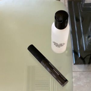 Eye makeup remover 2 oz & black tubular mascara